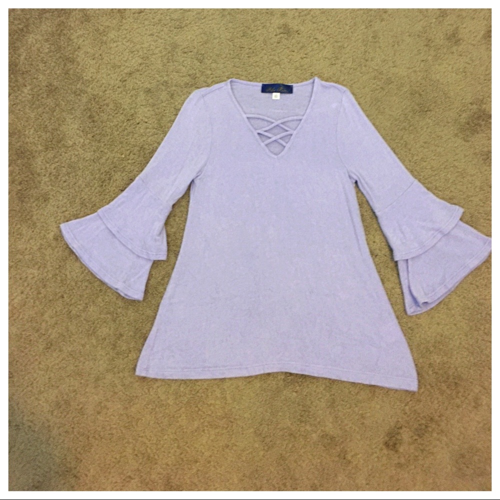 Blue Rain purple top